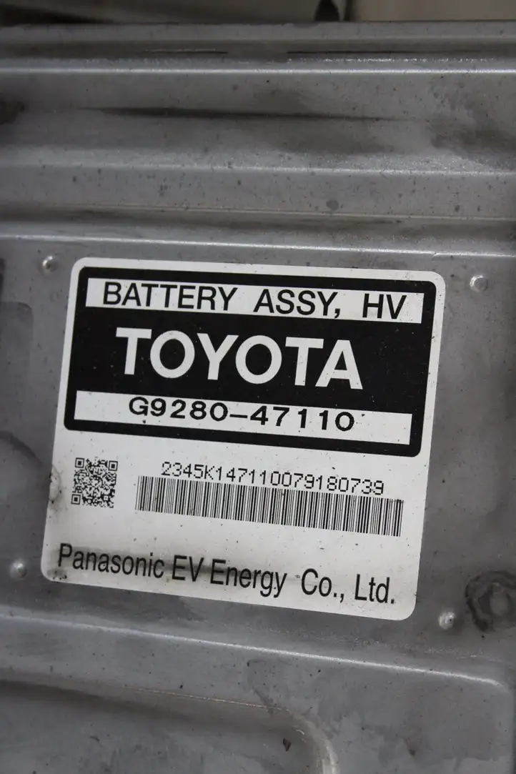 Toyota Prius (NHW20) (2003 - 2009) G928047110 Аккумулятор гибридного / электрического автомобиля — фото 6