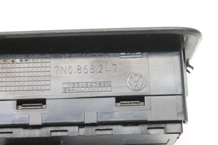 Volkswagen Sharan (2010 - 2015) 7N0868247 Кнопка фаркопа в багажнике — фото 6
