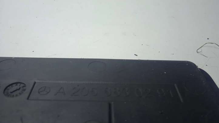 Mercedes-Benz C W205 (2014 - 2021)  A2056830291 Подстилочка ящика для вещей
