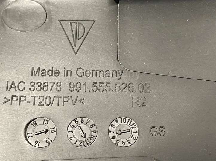 Porsche 911 991 (2011 - 2019)  99155552602 Крышка подоконникa