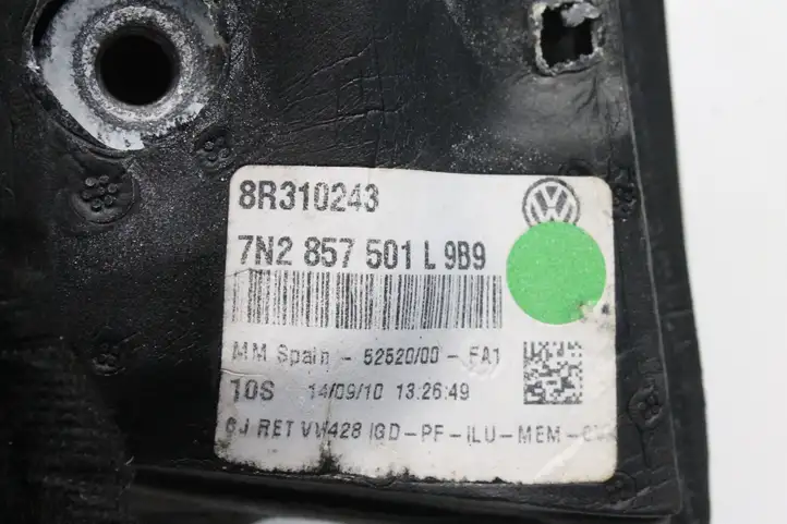 Volkswagen Sharan (2010 - 2015) 7N2857501L Боковое зеркало с электроприводом — фото 8