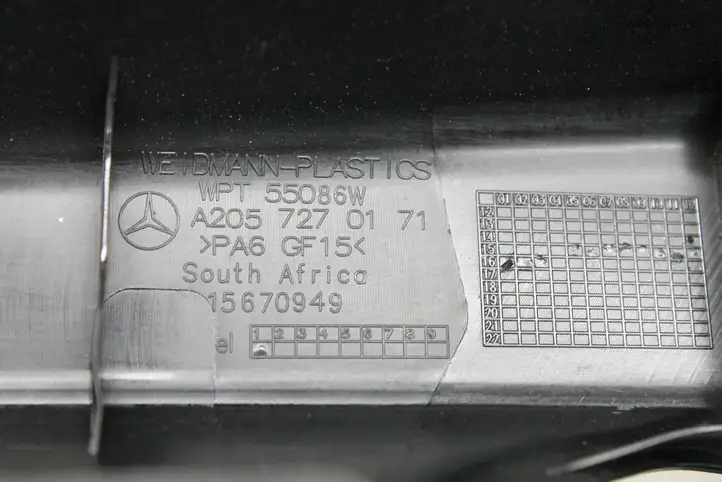 Mercedes-Benz C W205 (2014 - 2021) A2057270171 Прочие детали салона — фото 5
