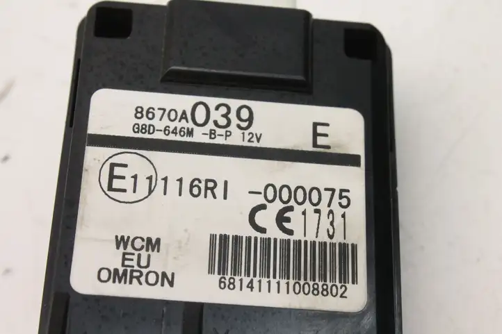 Mitsubishi Outlander (2007 - 2012) 8670A039 Контактное кольцо SRS — фото 4