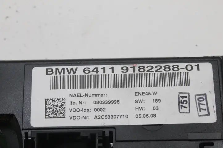 BMW 3 E92 E93 (2005 - 2014) 9182288 Управление климат контролем — фото 2