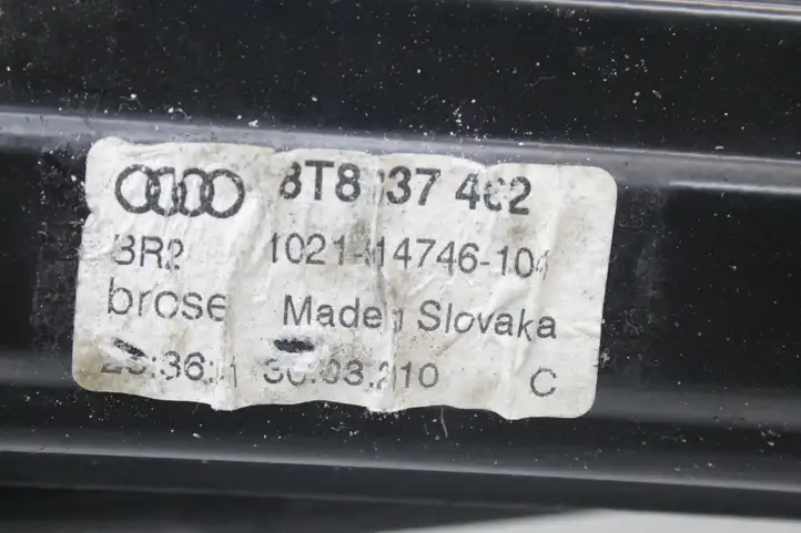Audi A5 8T 8F (2007 - 2011) 8T8837462 Электростеклоподъемник передний (комплект) — фото 7
