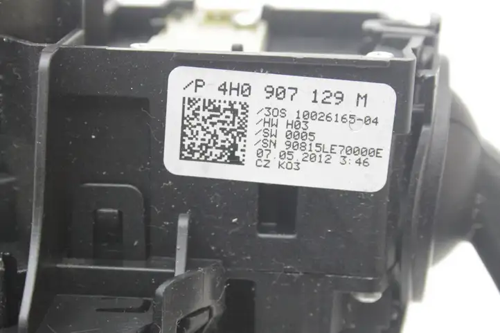 Audi A8 S8 D4 4H (2010 - 2014) 4H0953568G Контактное кольцо SRS — фото 9