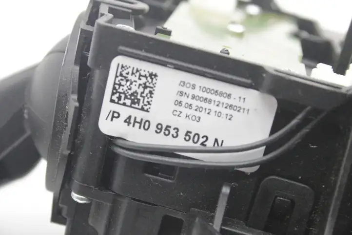 Audi A8 S8 D4 4H (2010 - 2014) 4H0953568G Контактное кольцо SRS — фото 10