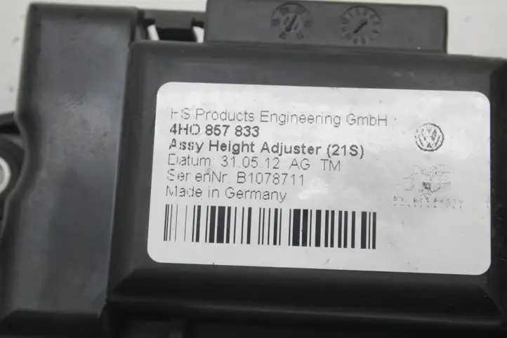 Audi A8 S8 D4 4H (2010 - 2014) 4H0857833 Регулятор ремня безопасности — фото 4