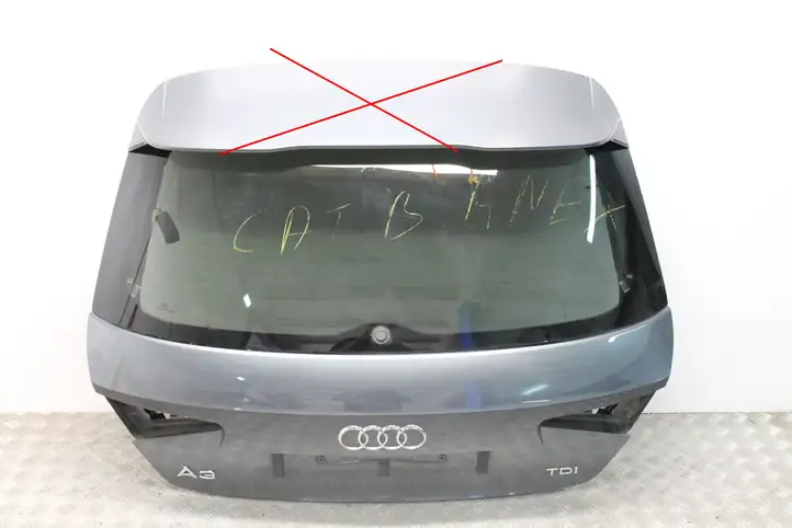 Audi A3/S3 8V (2012 - 2016) Крышка багажника — фото 1
