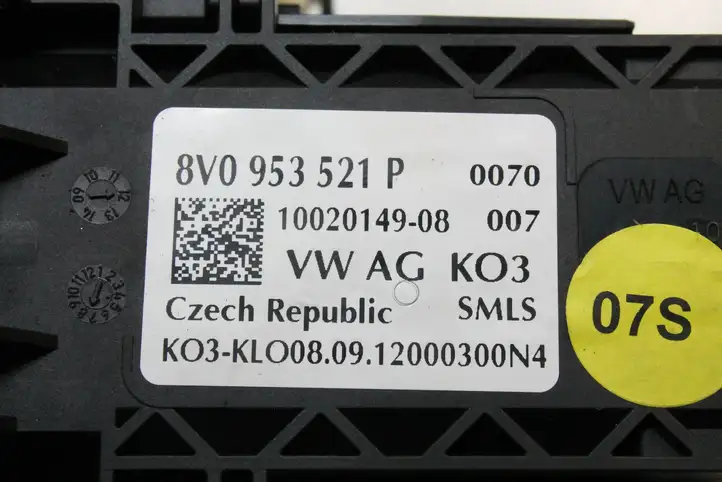 Audi A3/S3 8V (2012 - 2016) 8V0953521P Контактное кольцо SRS — фото 7