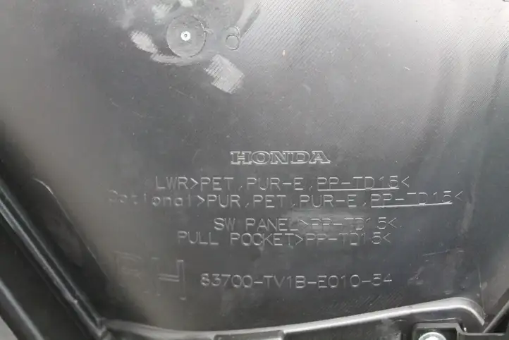 Honda Civic IX (2011 - 2017) 83700TV1BE010 Обшивка задней двери — фото 7