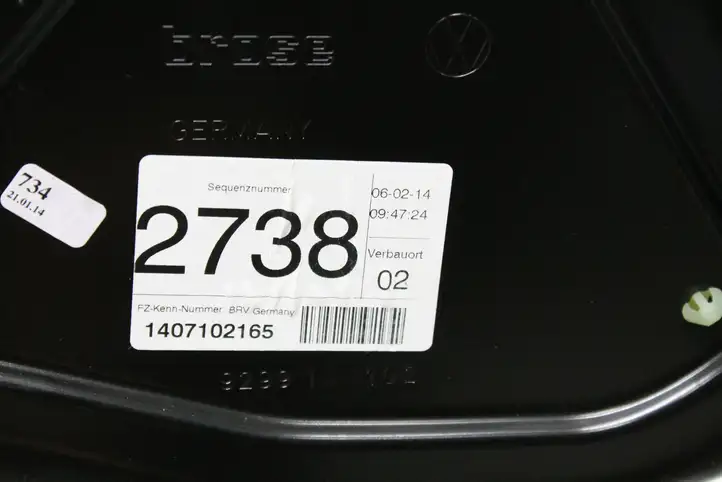 Volkswagen PASSAT B7 (2011 - 2014) Стеклоподъемник передней двери (комплект) — фото 4