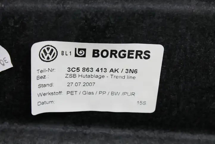 Volkswagen PASSAT B7 (2011 - 2014) 3C5863413AK Задняя боковая обшивка салона — фото 2