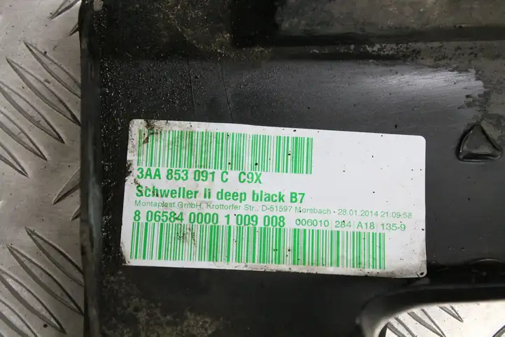 Volkswagen PASSAT B7 (2011 - 2014) 3AA853091C Порог кузова — фото 3