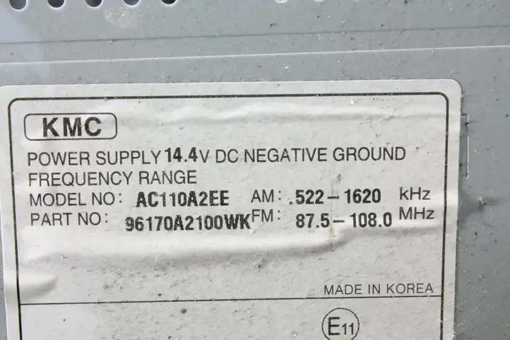 Kia Ceed (2012 - 2015) 96170A2100WK Магнитола / мультимедийная система — фото 4