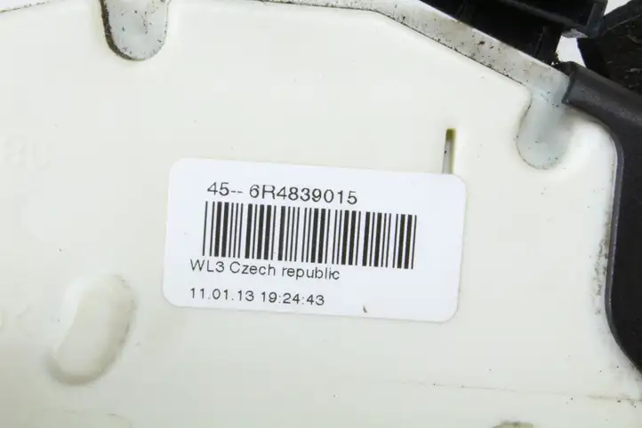 Volkswagen Polo V 6R (2009 - 2015) 6R4839015 Замок задней двери — фото 6