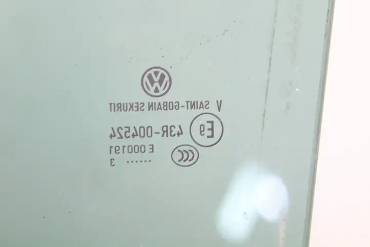 Volkswagen Polo V 6R (2009 - 2015) 43R004524 Стекло задней двери — фото 2