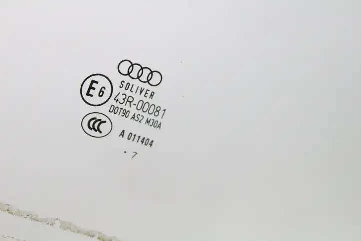 Audi A4 S4 B7 8E 8H (2004 - 2009) 43R00081 Стекло задней двери — фото 3