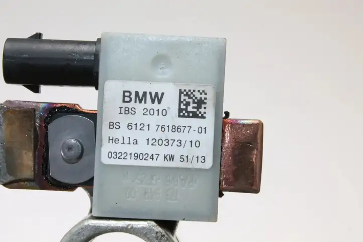 BMW X1 E84 (2009 - 2015) 7618677 Минусовой провод аккумулятора — фото 7