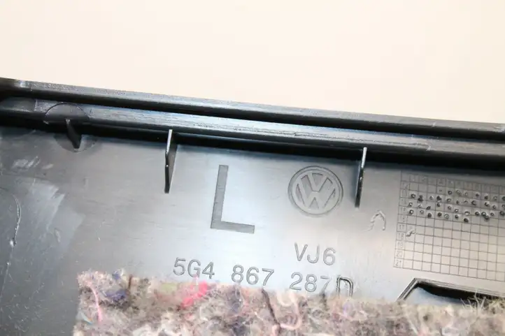 Volkswagen Golf VII (2013 - 2019) 5G4867287D Обшивка стойки D нижняя — фото 7