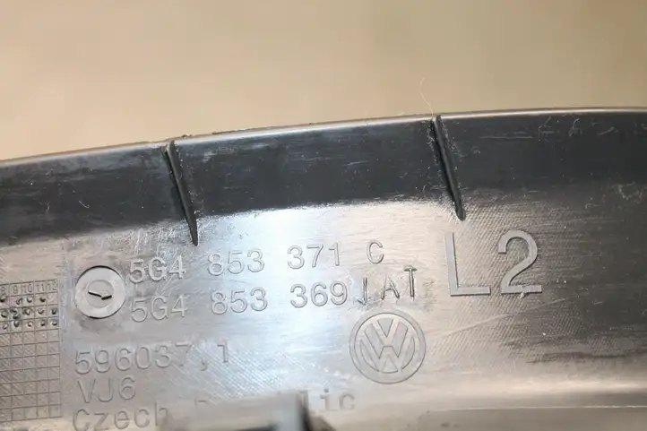 Volkswagen Golf VII (2013 - 2019) 5G4853371C Внутренняя отделка переднего порога — фото 3