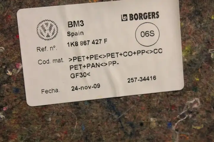 Volkswagen Scirocco (2008 - 2014) 1K8867427F Боковая обшивка багажника — фото 2