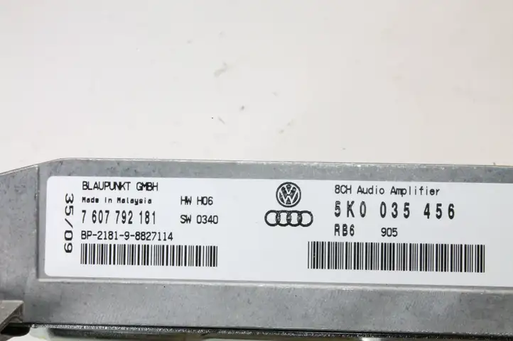 Volkswagen Scirocco (2008 - 2014) 5K0035456 Комплект аудиосистемы — фото 2