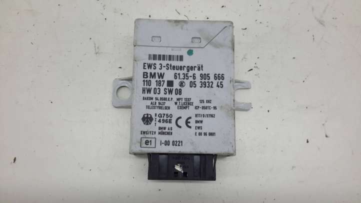 BMW 5 E39 (1996 - 2003)  61356905666 Блок управления иммобилайзера