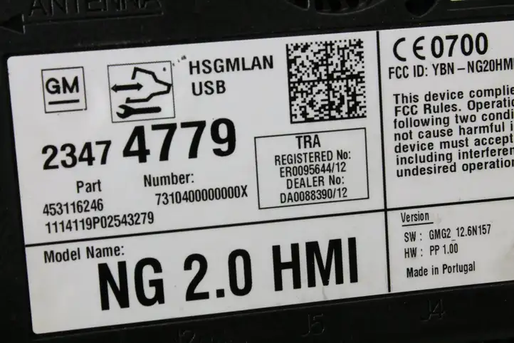 Opel Insignia A (2008 - 2017) 23474779 Магнитола / мультимедийная система — фото 9
