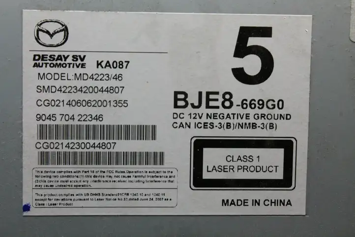 Mazda 3 II (2013 - 2017) BJE8669G0 Магнитола / мультимедийная система — фото 4