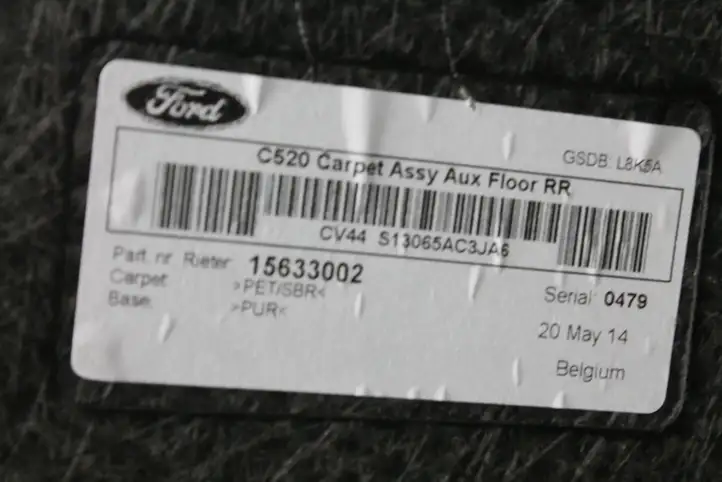 Ford Kuga II (2013 - 2019) CV44S13065AC Пол багажника — фото 8