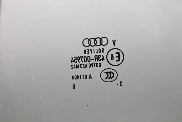 Audi A7 S7 4G (2010 - 2014) Стекло задней двери — фото 2