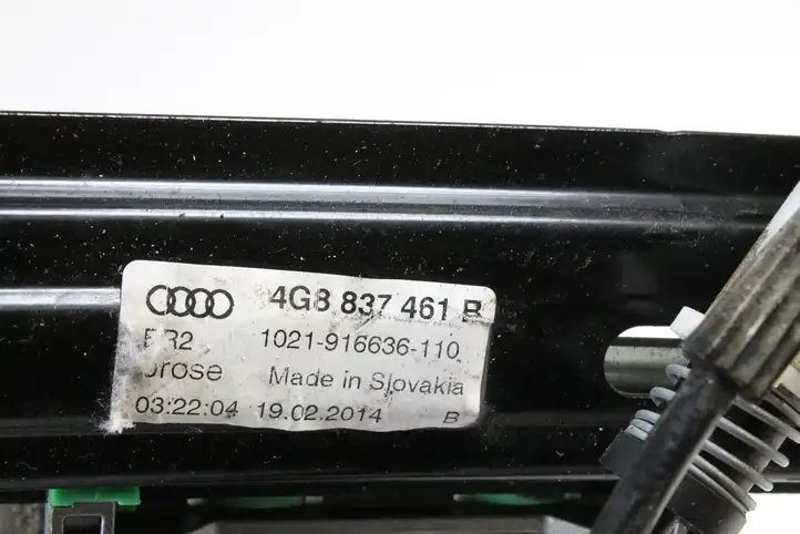 Audi A7 S7 4G (2010 - 2014) 4G8837461B Электростеклоподъемник передний (комплект) — фото 6