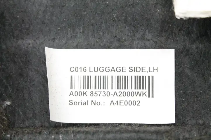Kia Ceed (2012 - 2015) 85730A2000WK Боковая обшивка багажника — фото 6