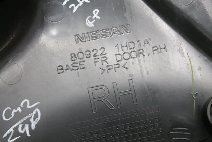 Nissan Micra (2013 - 2016) 809221HD1A Обшивка передней двери — фото 7