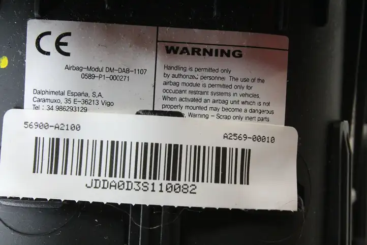 Kia Ceed (2012 - 2015) Подушка безопасности руля — фото 5