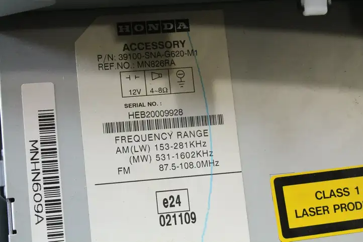 Honda Civic (2006 - 2011) 39100SNAG620M1 Магнитола / мультимедийная система — фото 2
