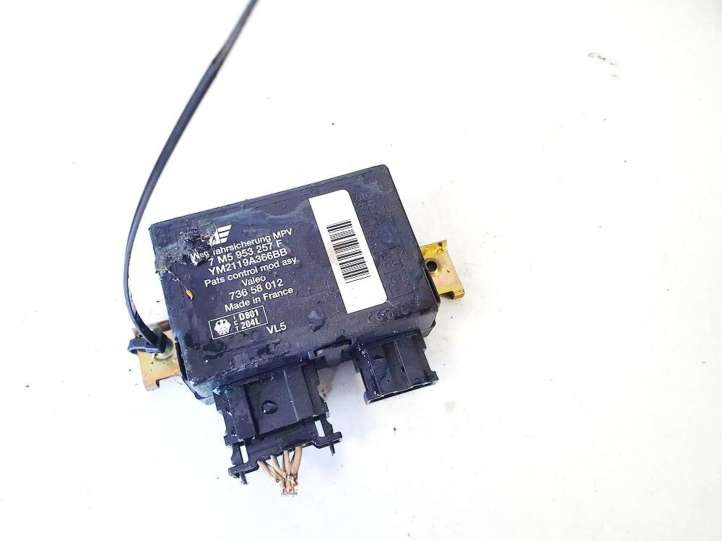Ford Galaxy (2000 - 2006)  7m5953257f Блок управления иммобилайзера