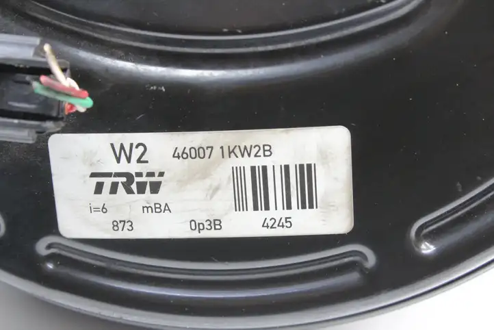 Nissan Juke I F15 (2010 - 2018) 460071KW2B Вакуумный усилитель тормозов — фото 3