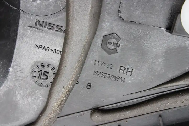 Nissan Juke I F15 (2010 - 2018) 82606BA61A Наружная ручка задней двери — фото 4