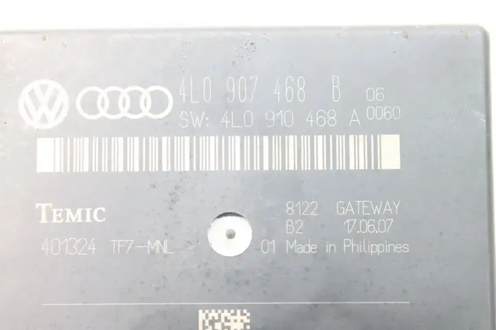 Audi Q7 4L (2005 - 2009) 4L0907468B Модуль управления кузовом (BCM) — фото 5