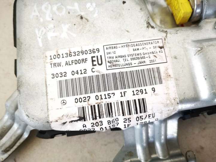 Mercedes-Benz C W203 (2000 - 2007)  a2038602505 Подушка безопастности передней двери