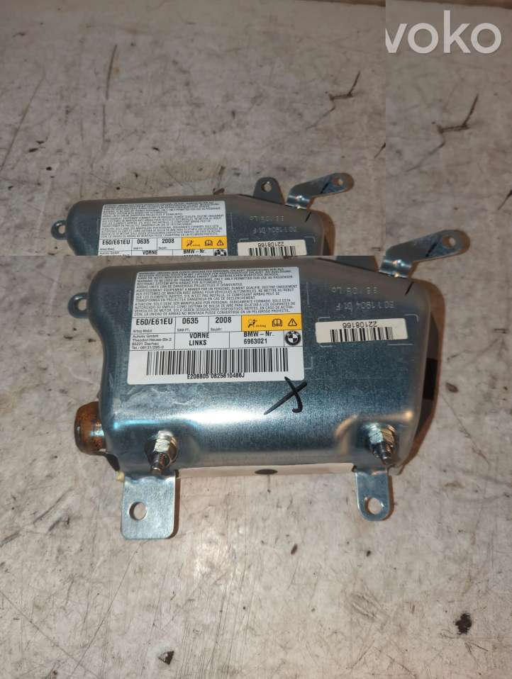 BMW 5 E60 E61 (2004 - 2010)  601190501 Подушка безопастности передней двери