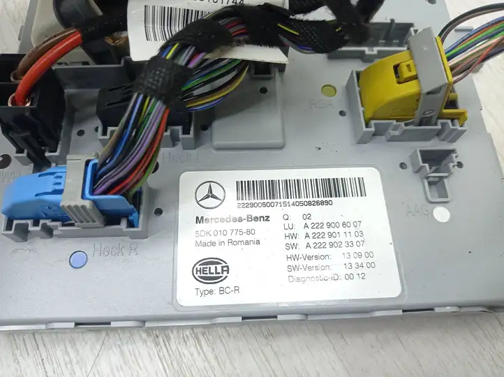 Mercedes-Benz C W205 (2014 - 2021) A2229006007 Модуль комфорта — фото 4