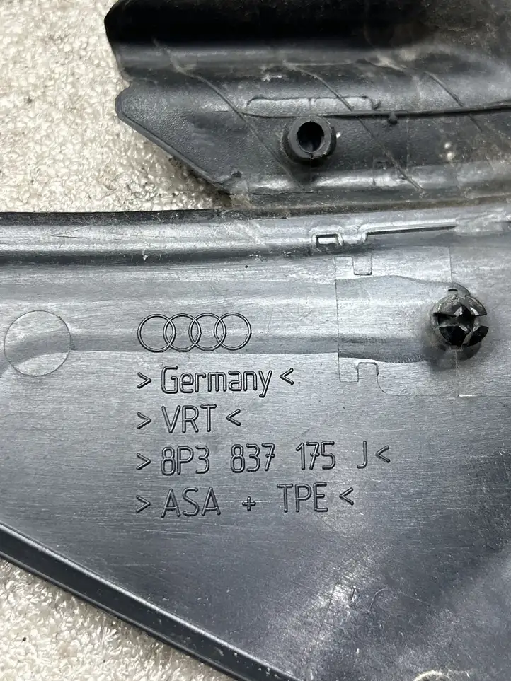 Audi A3/S3 8P (2003 - 2005) 8P3837175J Прочие детали салона — фото 3