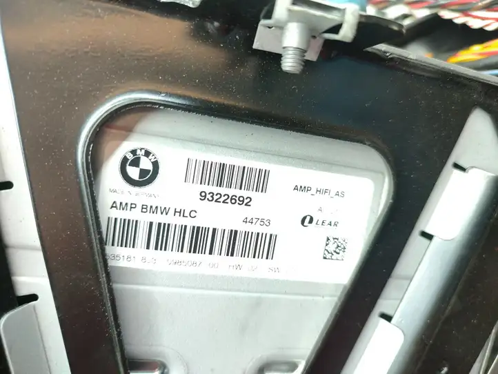 BMW 3 GT F34 (2013 - 2017) 9322692 Комплект аудиосистемы — фото 14