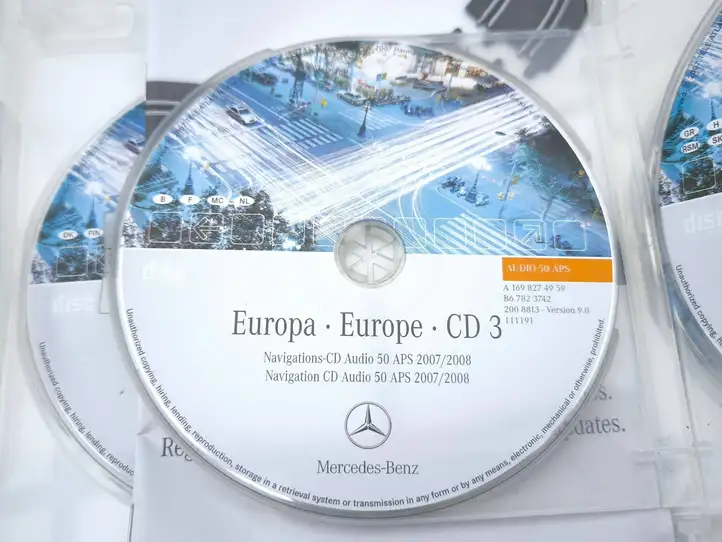 Mercedes-Benz A W169 (2004 - 2012) A1698274959 Навигационные карты CD/DVD — фото 6