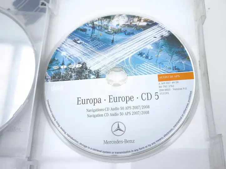 Mercedes-Benz A W169 (2004 - 2012) A1698274959 Навигационные карты CD/DVD — фото 8