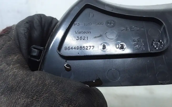 Peugeot 307 CC (2001 - 2005) 9644985277 Прочие детали салона — фото 3