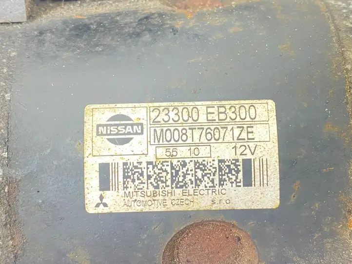 Nissan Navara D40 (2004 - 2015) 23300EB300 Стартер — фото 4